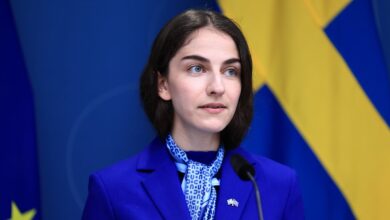 وزيرة المناخ السويدية