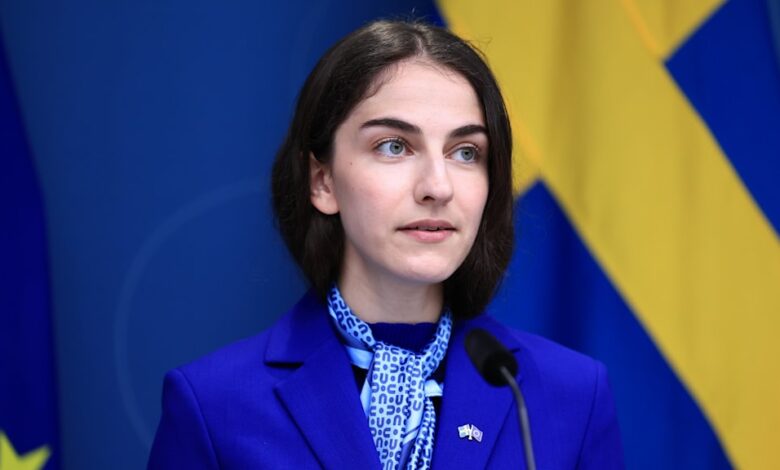 وزيرة المناخ السويدية